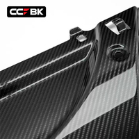 Pour BMW G90 G99 M5 2024-2026 Cache de protection du compartiment moteur en fibre de carbone sèche, support de radiateur, bouclier d'ouverture 51745A01589