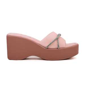 Pantoufles de sport formelles roses PU0139 - Product Image 3