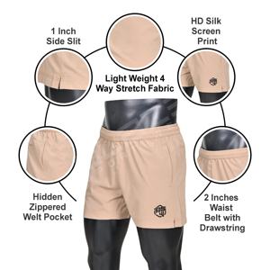 OEM Logo Quick Dry Workout Zipper Pocket <b>Jogging</b> Gym Fitness Elastic Waist Solid Color <b>Short</b> Athletic <b>Men</b> Running Sweats <b>Shorts</b> - Product Image 5
