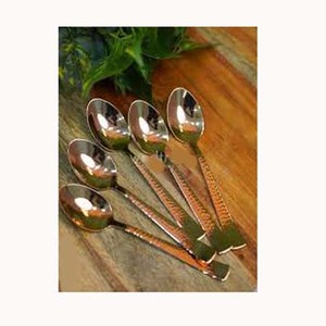 Customize LOGO Metal Dinnerware Set Premium Quality <b>Gold</b> Mirror Polished Cutlery Set with Flat Portable Long Handle Cutlery Set - Product Image 1