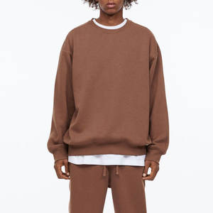 เสื้อสเวตเตอร์ผ้าฝ้ายแบบสวมหัวสำหรับผู้ชายเสื้อมีฮู้ดผ้าฟลีซระบายอากาศได้ดีแห้งเร็วคอกลมแบบทันสมัย - Product Image 1