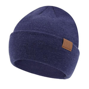 Gorros de Punto de Color Sólido de Primera Calidad, Estilo Urbano, Unisex, Impresión de Logotipo Personalizado, Impresión Digital Disponible, Todos los Colores y Tamaños Comunes - Product Image 1