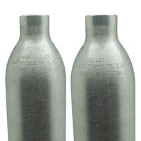 Bouteille de CO2 pour soda 0,6 L 425 g, réservoir de gaz rechargeable TR21x4 pour eau gazeuse 60 L