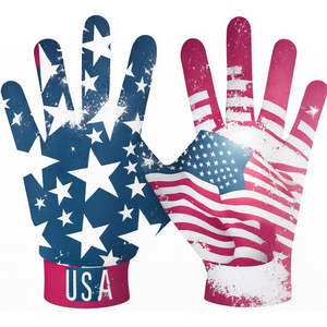 Meilleur design Gants de protection en latex et nylon Gants de football Gants de football américain pour unisexe - Product Image 4