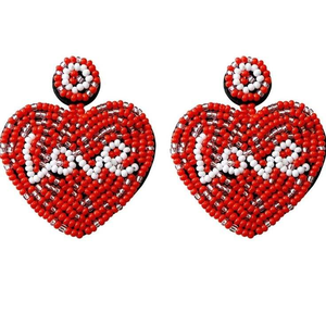 Pendientes de Conejito y Lazo Hechos a Mano, Elegantes y Bonitos, con Bordado de Cuentas para Mujer, con un Toque Moderno y Elegante en un Estilo Nuevo y Actual - Product Image 5