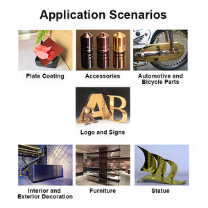 Statue en or de luxe de haute qualité avec revêtement haut de gamme en titane PVD Produits prestigieux pour une tenue prestigieuse - Product Image 4