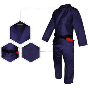 Traje de judo cómodo para principiantes y jugadores avanzados que ofrece costuras resistentes y un rendimiento fiable en los partidos. - Product Image 3