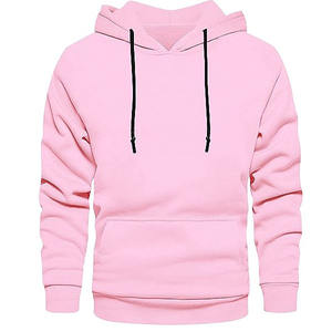 Sweat à capuche d'hiver épais et épais pour hommes, tissu polaire épais et gonflé, sweat à capuche décontracté en éponge française 3D solide - Product Image 4