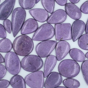 2025 Factory Best Quality Natural Stichtite Loose Gemstone <b>Purple</b> Cabochon Oval Pear & Fancy <b>Cushion</b> Shapes for Healing - Product Image 1