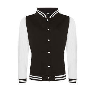 แจ็กเก็ตหนังแคนวาสสำหรับผู้ชายสไตล์มหาวิทยาลัยเข้ารูปสำหรับฤดูหนาว - Product Image 4