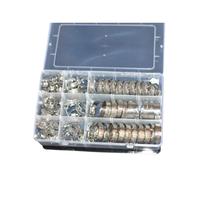 Pince à collier de serrage en acier inoxydable, lot de 7 pièces, avec pince de démontage, prix usine