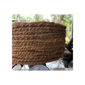 Cordes de coco meilleure vente corde de coco en fibre de coco fil de coton torsadé à l'intérieur de la taille personnalisée-approvisionnement en corde de coco en vrac - Product Image 1