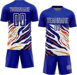 ชุดนักบอลมืออาชีพผ้าโพลีเอสเตอร์100% คุณภาพสูงแห้งเร็วระบายอากาศได้ดีดีไซน์ใหม่ล่าสุด - Product Image 1