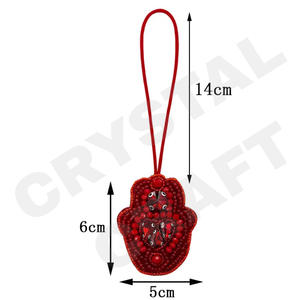 Christian Children's Rhinestone Seed Beads Custom <b>Charms</b> Cute Daily Girl Gift Religious Style Star Design - Product Image 5