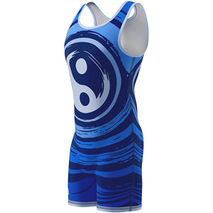 Logo personnalisé OEM collants de matériel de lutte avec impression pour jeunes vêtements de sport singulet de lutte pour hommes - Product Image 3