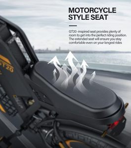 Bici elettrica da cross per ragazzi e adulti, Ebike fuoristrada 48V/60V con motore 1500W 2000W, batterie doppie 25Ah 40Ah, velocità 28 40mph - Product Image 4