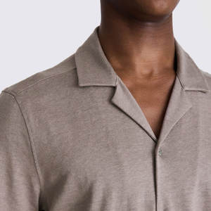 Top Trending <b>Men</b> High Quality <b>Cuban</b> Collar <b>Shirts</b> Best Selling Custom Size Reasonable Price <b>Cuban</b> Collar <b>Shirts</b> - Product Image 2