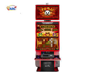 Máquina de Jogo Arcade com Dois Monitores, Estrutura Vertical, Dafudale Fire Link Beans, Material Eletrônico Metálico Personalizado nos EUA - Product Image 5