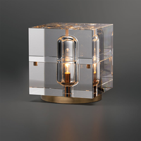 Lampes de bureau Offre Spéciale maison hôtel décor lumière LED Table de Restaurant luxe moderne Portable lampe de Table en cristal