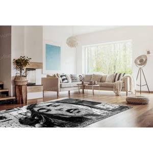 Graffiti Printed <b>Rug</b> - Vibrant Woman Street Art Runner <b>Rug</b>,Nonwoven Thin <b>Rug</b> - Product Image 2