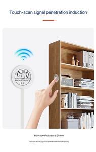 Ruban <span class=keywords><strong>LED</strong></span> COB 12V, éclairage <span class=keywords><strong>LED</strong></span> pour armoire, toucher bois, intensité réglable, kit d'éclairage <span class=keywords><strong>LED</strong></span> pour armoire, adaptateur 60W, 2m, flexible, éclairage DIY, IP44 - Product Image 3