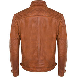 Chaqueta de Cuero Vacuno Genuino para Hombre, Superventas, Alta Calidad, Personalizable, Talla XL, con Detalles de Tejido de Punto en la Capucha, Bolsillos para Invierno - Product Image 2