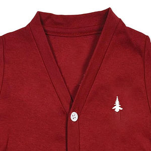 2025 Custom OEM Long Sleeve knit <b>cardigan</b> sweaters V neck clothes <b>women</b> fashion cotton <b>oversized</b> custom collage knitted <b>cardigan</b> - Product Image 2