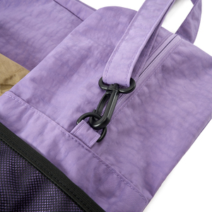 Foldable Portable Lightweight Fashion Nylon Travel Bag with Zipper Closure Water Resistant Large Capacity for Outdoor Daily Use - Product Image 5