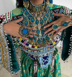 2025 MOQ bajo fabricante profesional transpirable ropa afgana vestidos Kuchi Tribal étnico afgano vestido tradicional para mujeres - Product Image 6