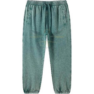 Haute Performance Dernière Conception Hommes Acide Lavage Pantalon De Survêtement Nouveau Style Marque Privée Hommes Acide Lavage Pantalon De Survêtement À Vendre - Product Image 1