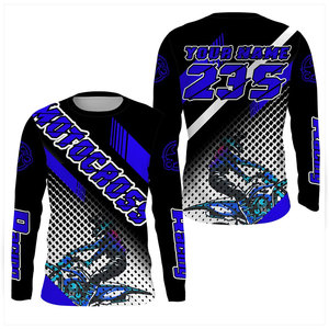 Diseña Tu Propia Camiseta de Motocross por Sublimación Personalizada, Camisetas de Carreras de Motos y Automóviles, Traje de Carreras de Motocicleta - Product Image 6