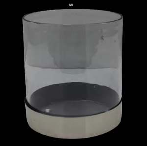 Vente chaude À La Main En Vrac Antique Bougeoir En Verre Coloré En Métal Pilier Titulaire pour La Décoration De La Maison Sans Flamme Caractéristique - Product Image 6