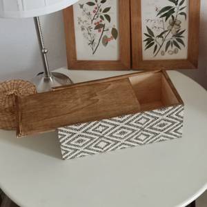 Porte-boîte à mouchoirs en bois imprimé artistique personnalisé aux couleurs vives pour une maison et un bureau uniques - Product Image 2