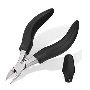 Meilleur ensemble de manucure et pédicure sur mesure en noir mat, nouveau coupe-ongles, pince à ongles, pince pour la forme des cuticules - Product Image 5