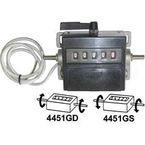 Compteur métallique avec prédisposition pour affichage LCD modèle 4451GS pour application en bus - Product Image 1