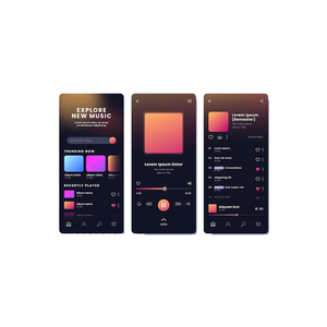 Construire un lecteur de musique avec un design minimaliste Optimisation du lecteur de musique pour les appareils mobiles Intégration du lecteur de musique avec la voix - Product Image 3