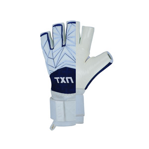 Nuevo guante de portero de fútbol sala profesional al por mayor Palma de látex alemán colores personalizados espuma de alta densidad 3D goma inyectar zona de perforación - Product Image 4