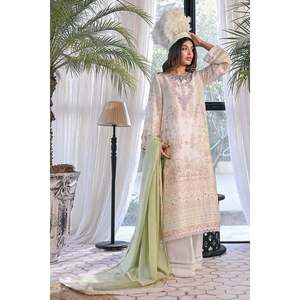 Chiffon <b>Hareem</b> Shirt and Dupatta for Spring Summer - Product Image 4