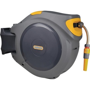 For HOZELOCK Auto Reel Wall-mounted <b>Hose</b> Holder 40 with 65.5 cm Width and 26 cm Depth for Garden <b>Hoses</b> & Reels - Product Image 1