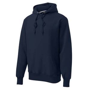 Sweat-shirts d'hiver pour hommes bleu marine, logo personnalisé brodé, 100% coton molletonné, prix bas, vente en gros, best-seller, streetwear - Product Image 5