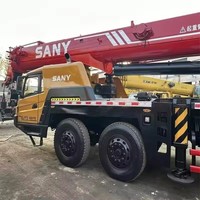 STC800T5 80 tonnes voiture mobile grue utilisé machine de construction SANY tout terrain grue mobile équipement de construction