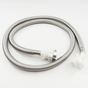Manguera <span class=keywords><strong>de</strong></span> Suministro <span class=keywords><strong>de</strong></span> Agua Flexible <span class=keywords><strong>de</strong></span> Acero Inoxidable para <span class=keywords><strong>Lavadora</strong></span> OEM, <span class=keywords><strong>Tubo</strong></span> <span class=keywords><strong>de</strong></span> Extensión <span class=keywords><strong>de</strong></span> 3/4\" x 150 cm, Resistente a Roturas, para Agua Fría y Caliente - Product Image 5