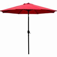 Parasol de marché moderne en tissu polyester de 2,7 m avec protection solaire anti-UV pour usage extérieur en hôtel (vente en gros)
