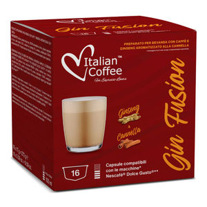 16 capsules de café italien, saveur Caff & Ginseng avec cannelle, compatibles avec Nescafé Dolce Gusto*. - Product Image 1