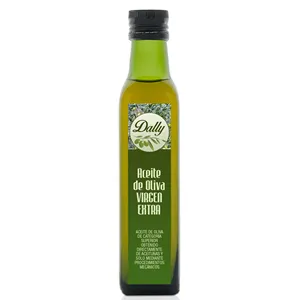 Aceite de Oliva Virgen Extra prensado en frío para cocina, vidrio de remium, para aderezo y cocina, 100 N