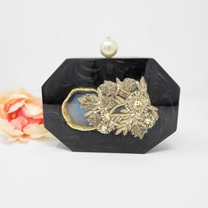 Bolso de mano de resina con acabado de lujo para fiestas de cóctel y eventos de boda a un precio razonable por CRAFT ZONE EXPORT - Product Image 4