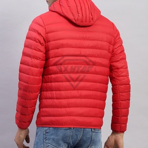 Veste matelassée pour homme en nylon et polyester sur mesure, best-seller, prix de gros, logo sur le devant, veste matelassée pour homme - Product Image 4