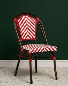 Chaise de salle à manger en rotin moderne élégante confortable et durable pour une utilisation intérieure et extérieure pour les maisons Villas Hôtels Cafés - Product Image 2