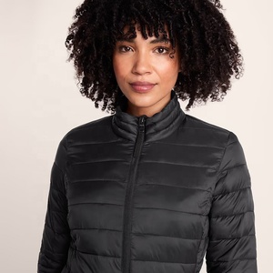 Women's Lightweight Quilted Puffer Jacket Zip Up Stand Collar <b>Waterproof</b> Breathable <b>Winter</b> <b>Coat</b> for Outdoor Travel Jacket - Product Image 2