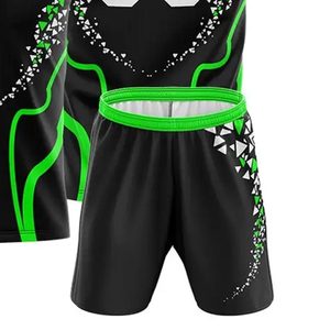 Wholesale Top Quality Cheap Price Custom logo Oem Design Breathable Football Uniforms 7v7 Comfortable 7On7 Uniform For Sale - Product Image 6